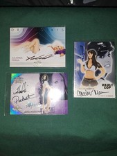 Autograph Lot Of 3 Playboy Models Holli Pockets Juliana Prada Carolyn Martin  picture