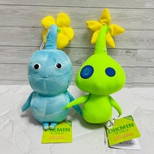 Pikmin ALL STAR COLLECTION Glow Pikmin & Ice Pikmin Set Plush Doll Stuffed Toy picture