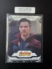2021 UD Marvel Black Diamond Benedict Cumberbatch Doctor Strange /149 Avengers picture