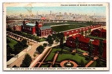 Bird's Eye View Of Gymnasium & Stadium University Of Penna Philadephia PA picture
