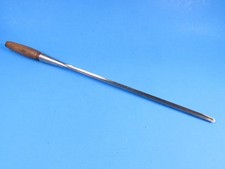 very long narrow L & I J White socket style square edge wood gouge chisel picture