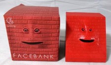 Takada Collection Anthropomorphic Brick Wall Mechanical Face Bank MIB picture