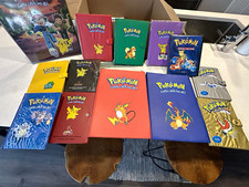 Rare Vintage Pokemon Trading Card Binder Lot picture