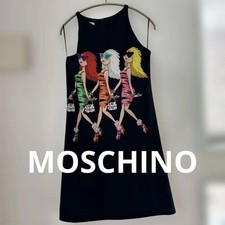Moschino Sleeveless Dress Size 38 Women Luxury Designer Rare Model Limited Editi picture