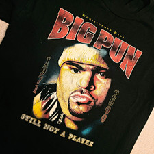 Rare Big Pun Rapper Singer Short Sleeve Black T- Shirt All Size S- 5XL UT120 picture