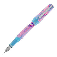 Benu Talisman Fountain Pen in Sakura Cherry Blossoms - Broad Point - NEW in Box picture