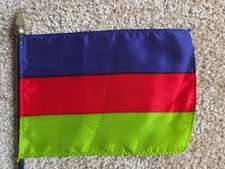 NAMIBIA SWAPO FORMER FLAG BEFORE 1990 NEW OLD STOCK ORIGINAL VINTAGE FLAG picture