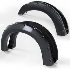 ECOTRIC 4Pcs Fender Flares Compatible with 1999-2007 Ford F250 F350 Super Duty ( picture