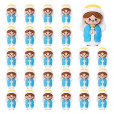 20 Pcs Little Virgin Mary Figurines Mini Virgin Mary Figures to Hide and Seek... picture