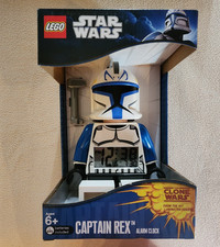 LEGO Star Wars Captain Rex Minifigure Alarm Clock 9003936 New Sealed Box NISB picture