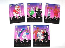 1993 Adventures in Toon World Bugs Bunny Hare-Os Michael Jordan 5 CARD SET picture