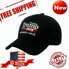 Donald Trump 2020 Hat Keep Make America Great Again No More Bullshit Black Cap picture