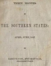 1864 mobile ALABAMA goetzel confederate imprint: Fremantle Diary travels in CSA picture