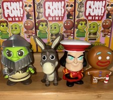 Super7 Fun Fun Shrek Figures Armor Shrek Donkey Gingi And Lord Farquaad picture