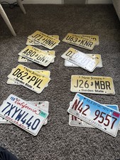 Lot of 15 License Plates picture