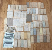 Chicago Union Transfer Ry Archive Deeds Lease Stock Photo Belt Railway 1889-1917 picture