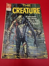 The Creature #1 Dell 1964 2nd Print Creature Black Lagoon Horror Comic picture