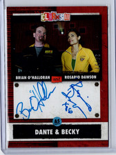 2022 Zerocool Clerks 3 Brian O'Halloran / Rosario Dawson Dual Autograph 24/37 picture