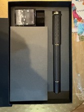 SAILOR Ebonite Sculpture Fountain Pen Yakoh (Nigh Light) 21K Nib F picture