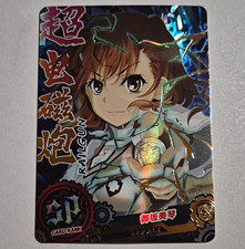 A Certain Scientific Railgun Mikoto Misaka Holofoil Trading Card #SC-SP07 picture