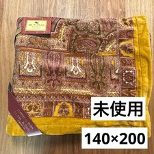 Etro Home Collection Towel Blanket Paisley 140 200 Mustard Limited Edition VHTF picture