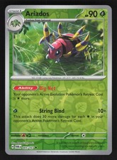English NM Ariados 005/167 TWM Reverse Holofoil Pokemon Twilight Masquerade picture