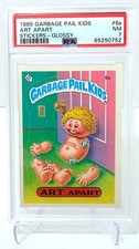 1985 Topps Garbage Pail Kids Series 1 - #6a Art Apart - PSA 7 NM picture
