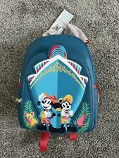 Disney Cruise Line DCL Ship Castaway Cay Mickey Minnie Backpack Bag Loungefly picture