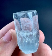 98 Carat Aquamarine Crystal Specimen From Skardu Pakistan picture