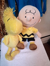 Kohl's Cares Vintage Retired  Charlie Brown & Woodstock Plush Toys picture
