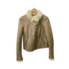 Escada Sport Sheep Leather Jacket 36 Beige Leather Outerwear (Ages 14+) picture