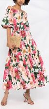 Dolce&Gabbana Tiered Dress Off Shoulders, 42 Size. picture