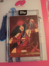 2026 Topps Marvel Mint Elektra Daredevil 1/1 Sketch Card Jiaxin Sun Yinshan picture