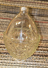 Vintage Clear Glass Honeycomb Pattern  Bee/Fly trap  picture