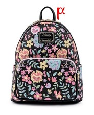 Loungefly Disney Alice in Wonderland Singing Flowers Floral Mini Backpack Excl picture