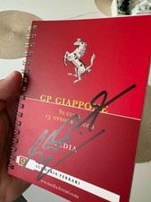 Michael Schumacher Signed 2002 Ferrari Suzuka Media Guide F1 Autograph picture