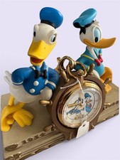 RARE limited edition Donald Duck pocket watch and statue numbered . picture