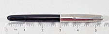 VTG 1947-48 Parker 51 Vacumatic Fountain Pen Black Lustraloy Cap Working picture
