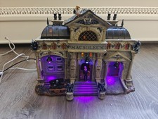 Lemax Spooky Town Halloween-REST IN PIECES MAUSOLEUM-2005-retired picture