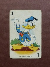 1938 Castell Bros - Walt Disney Shuffled Symphonies - DONALD DUCK - Blue Back picture