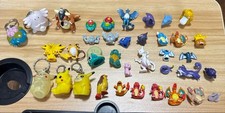 Pokemon Generation 1 Mini Figure Keychain Lot About 40 Collectible 15+ picture