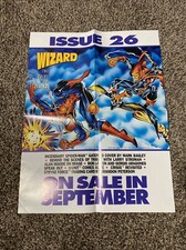 Wizard Issue #26 Poster Spiderman & Hobgoblin Bagley Comic 1993 Marvel picture