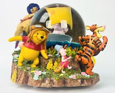Musical Snow Globe - Winnie the Pooh SPRINGTIME with HEFFALUMP - Disney Store picture