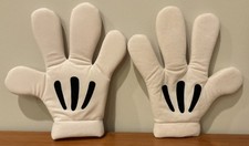 Vintage 1992 Disneyland Mickey Mouse 12 Inch Gloves Great for Halloween Costume picture