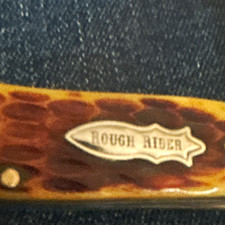 Rough Rider A.O. 532 3-Blade Slipjoint Manual SS Bone Handle Brown 2014 picture
