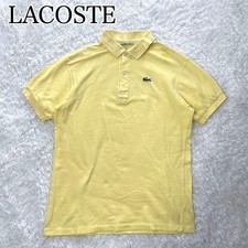 Lacoste CHEMISE Vintage 70S French Fleraco Polo Shirt Yellow Fluraco Kanoko Men picture