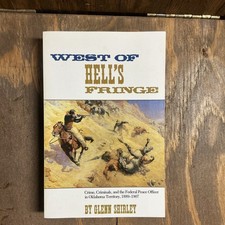 West of Hell's Fringe by Glenn Shirley, University of Oklahoma Press, Western A… picture