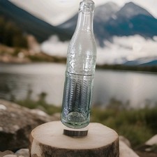 PROPERTY OF  EXCELLSOR  SODA WORKS  Rope Design  Rocket   Hilo Hawaii  Bottle picture
