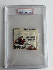 1965-66 Somportex James Bond Thunderball Pack PSA Authentic picture