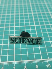 Vtg The Unemployed Philosophers Guild Science Silver Tone Lapel Pin picture
